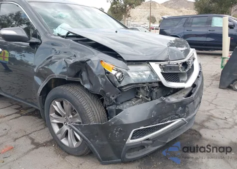 2013 Acura Mdx Advance Package z USA, uszkodzony, nr VIN 2HNYD2H65DH512439